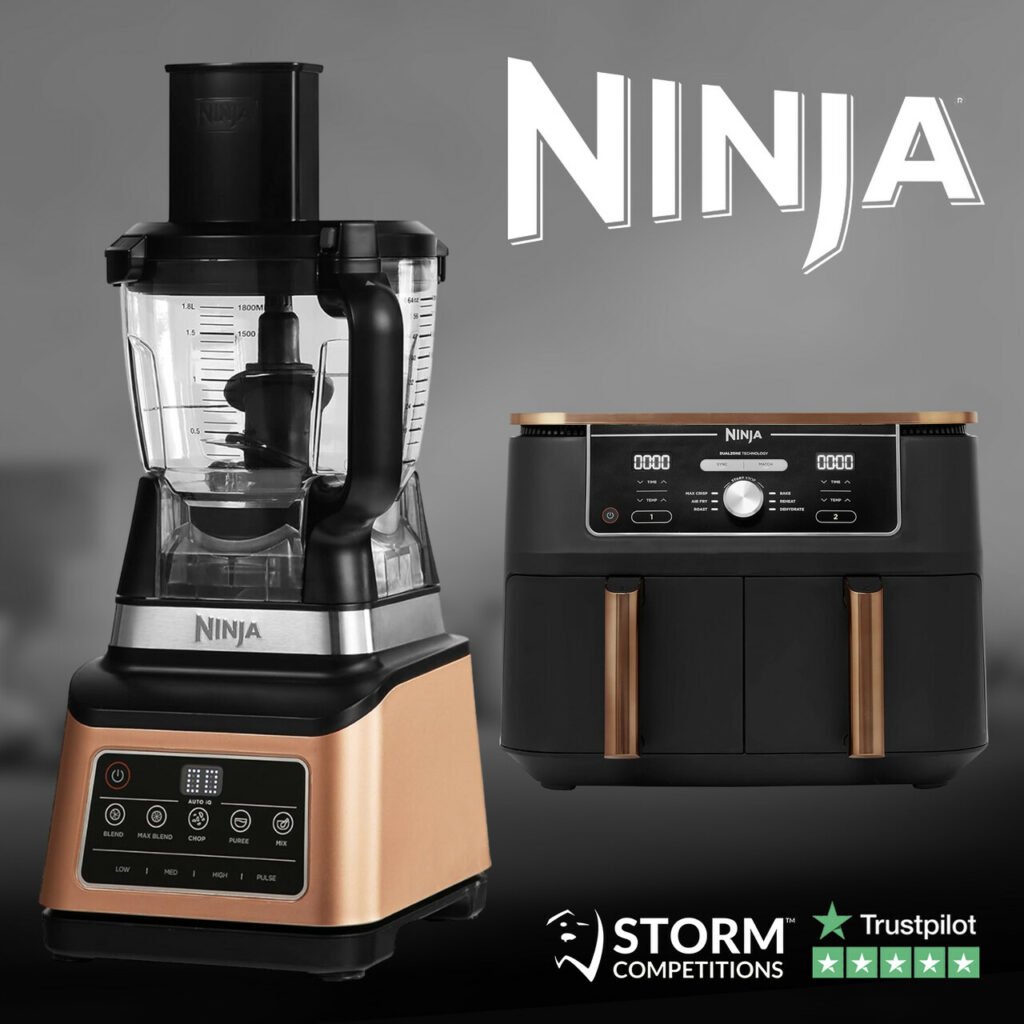 Won Ninja 3-in-1 Food Processor + Ninja Foodi Air Fryer MAX #3